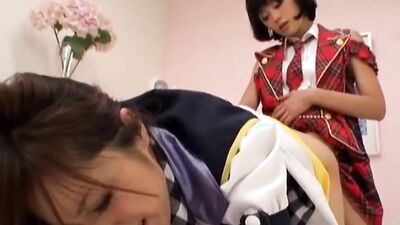 Cute Japanese doll is getting shagged by her horny boyfriend