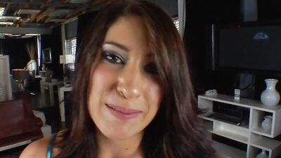 Lovely Abby Lane is craving for aome hard schlong deep down her puss