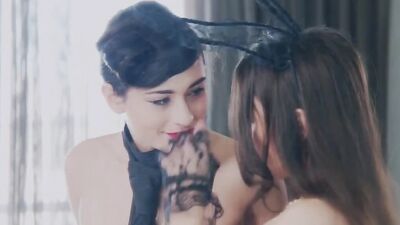 Celeste Star and her girlfriend enjoy in some pussy licking scene