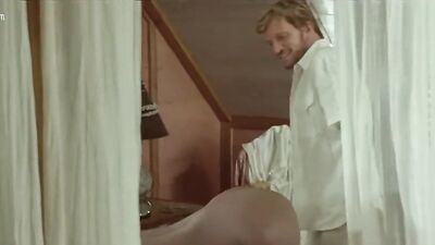 Naughty babe Sylvia Kristel are craving for some action in this video