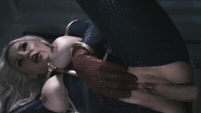 Naughty Kenzie Taylor geta fuckes by a masked fellow in hardcore scene