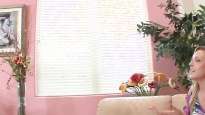 Cock hungry babe Esmi Lee is getting fuckes on the couch