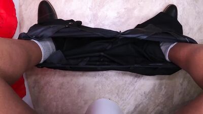 Lovely ebony doll gets her pinky twat drilled in this hot scene