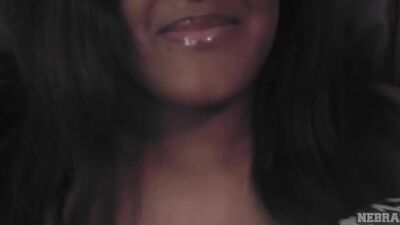 Amateur chick is playing with her cherry in this homemade solo performance