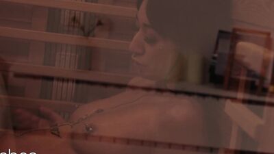 Two smoking hot babes are rubbing and licking each other's puss