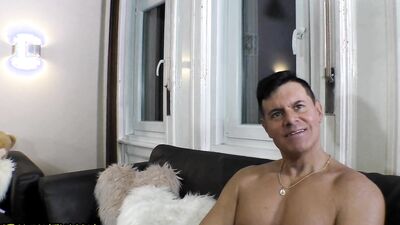 Sia Siberia is riding a horny stranger's hard dick on the couch