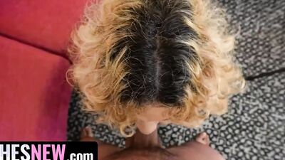 Chubby babe Crystal Chase is getting fucked in this hot POV