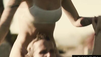 Robby Echo & Charlotte Sins are fucking by the swimming pool
