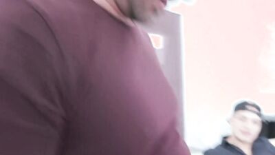 Tattooed babe Jaclyn Jordan gets bonked in front of her boyfriend