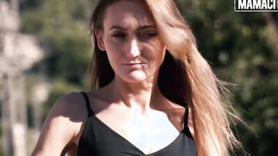 Slutty Kira Parvati gets fucked out in the open by a stranger