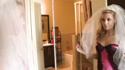 Nicole Ray is riding a lucky fellow's dong in this hot scene