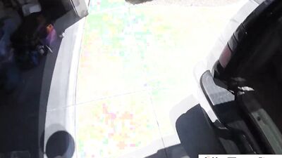 Gorgeous blonde babe Alix Lynx plays with her cunt in this solo scene