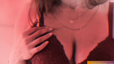 Skylar Snow sucks dude's big dick and gets fucked in POV