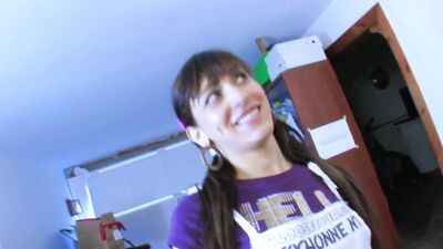 Lovely babe is craving for some double drilling action in this scene