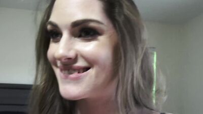 Naughty amateur brunette is getting shagged in this hot homemade footage