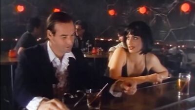 Cock hungry babe gets her cunt destroyed in this vintage video