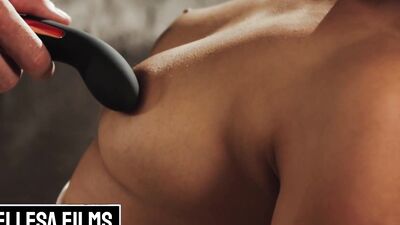 Gorgeous babe gets shagged in this raw video by mustache fellow