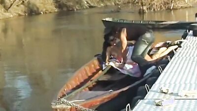 Naughty Italian chick is getting bonked in this vintage video