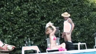 Blonde Italian MILF is getting fucked by her next door neighbor
