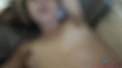 Lovely doll Avery Cristy is riding hard prick in homemade POV