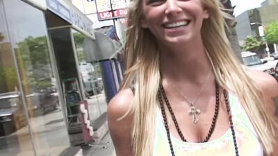 Slutty blonde babe Brooke Banner gets shagged by a perverted stranger
