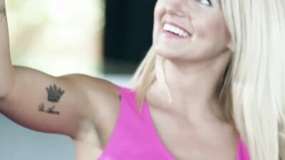 Good looking Aisha Angel squirts while riding her bud's BBC