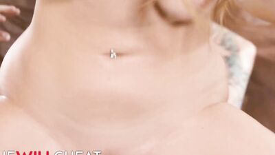 Skylar Snow gets her spicy cherry drilled with boyfriend's prick