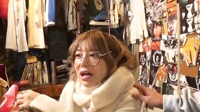 Naughty Asian chick gets fucked hard by a horny stranger