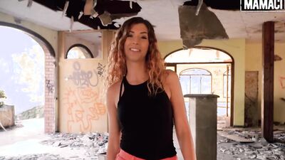 Shona River gets shagged in an abandoned building by her partner