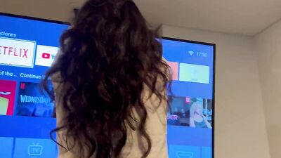 Amateur Latina gets her juicy cunt teased by a naughty bestie