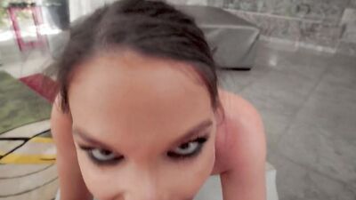 Katrina Colt & Mick Blue enjoy in some POV pleasure