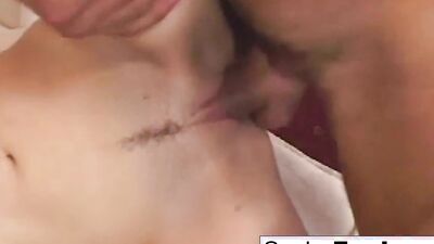 Skinny Brunette Loves Taking A Cock Inside