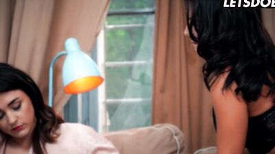 Lana Roy & Alya Stark Enjoy Relaxing Lesbian Fucking In Their Mansion - A GIRL KNOWS