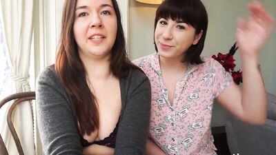 Ersties: Kriss & Leah Have Lesbian Fun with Whipped Cream
