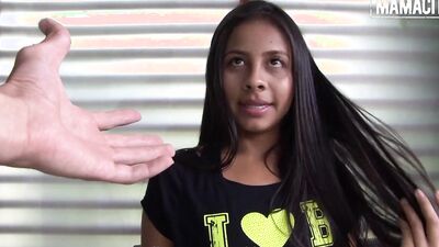 Horny Petite Latina Maria Antonia Alzate Pounded Good In Her Newbie Pussy - CARNE DEL MERCADO