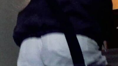 Dark haired German chick enjoys getting her boobs covered with cum