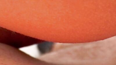 Superb German blonde pleasing a loaded cock in POV