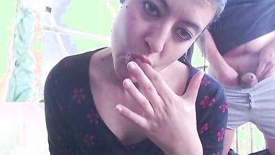 COMPILATION BALCONY SEX CURVY BRUNETTE CUM ON MOUTH AND PETITE TEEN