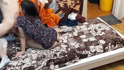 My cute girlfriend was horny so we decided to fuck hardcore