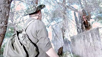 Fucking in the woods with amazing spanish pornstar Susy Gala