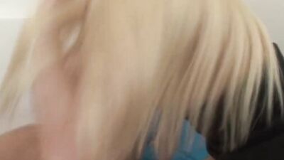 Join this German teen in her amazing fucking show