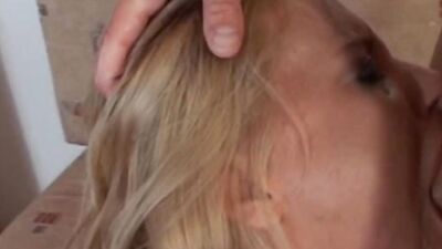 Can she stick it whole down her throat
