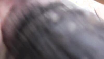 Exhibitionist blonde makes hot cum splash by sucking a