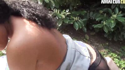 Big Ass Ebony July Di Maggio Amazing Anal And Pussy Fuck With Partner - AMATEUR EURO
