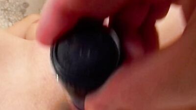 Amazing and attractive German redhead gets her mouth filled