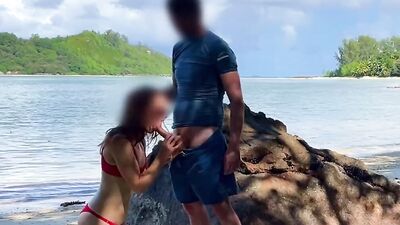 Sandy Beaches and Cute Babes Fucked In Public Nature