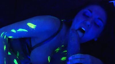 Brunette sexy milf Audrey Bitoni fucks her shaved pussy with a big tool.