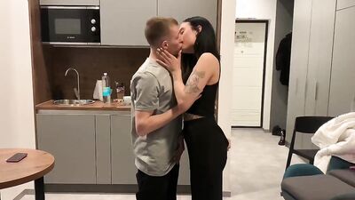 This whore's mouth is designed to suck dicks (sucks my dick while no one is home)