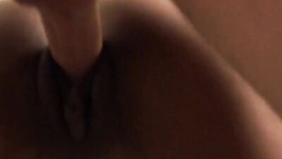 Young black babe gets white cock to fuck