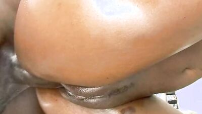 Small titted German ebony loves pleasing a loaded BBC